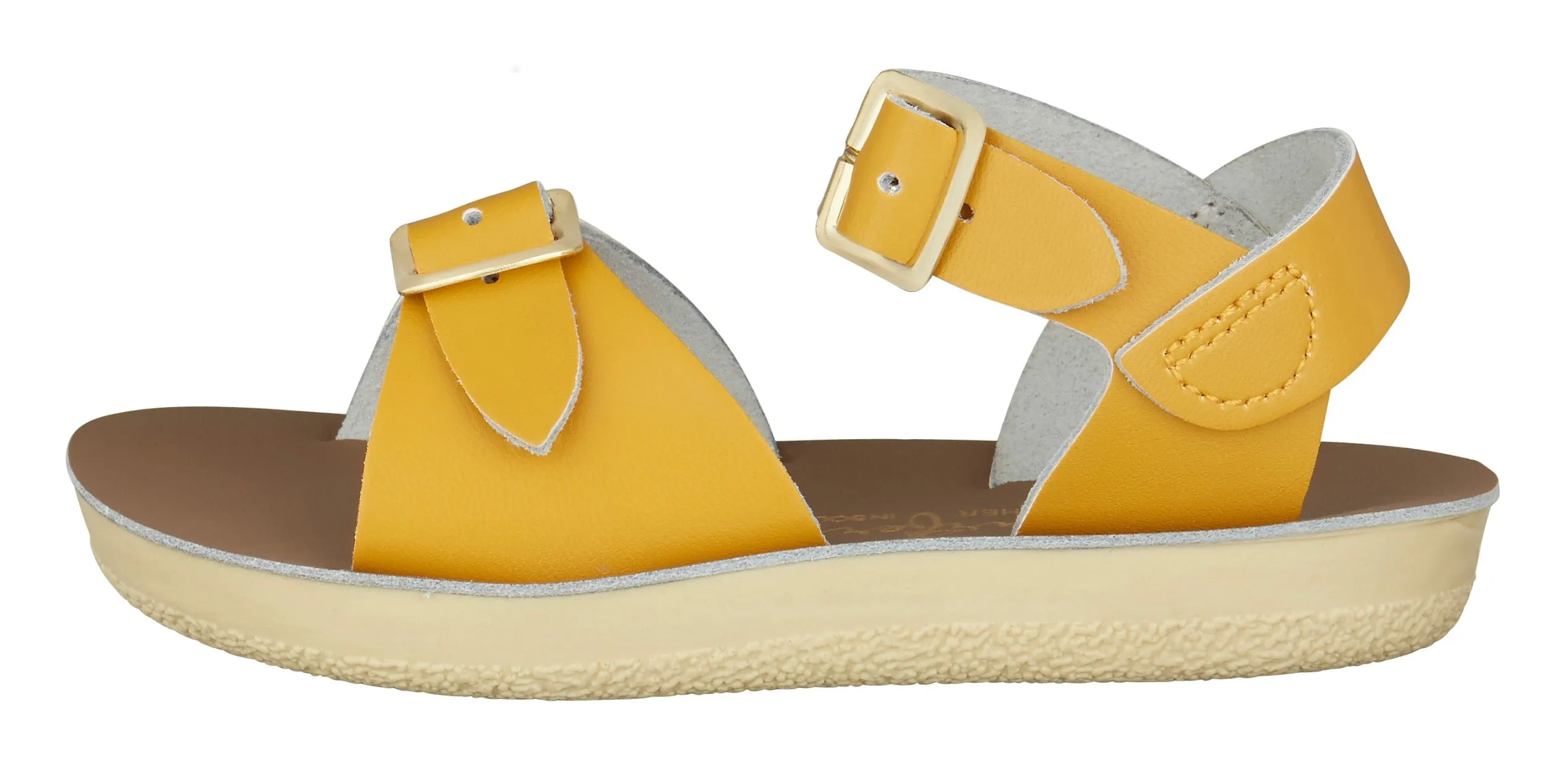 (1715) Salt-Water Sandal Surfer - MUSTARD