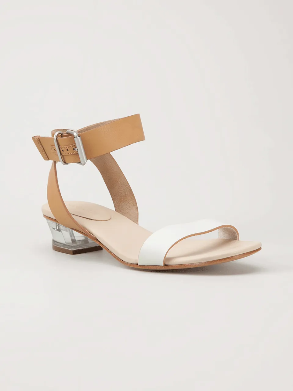 30MM Lucite Heel Sandal