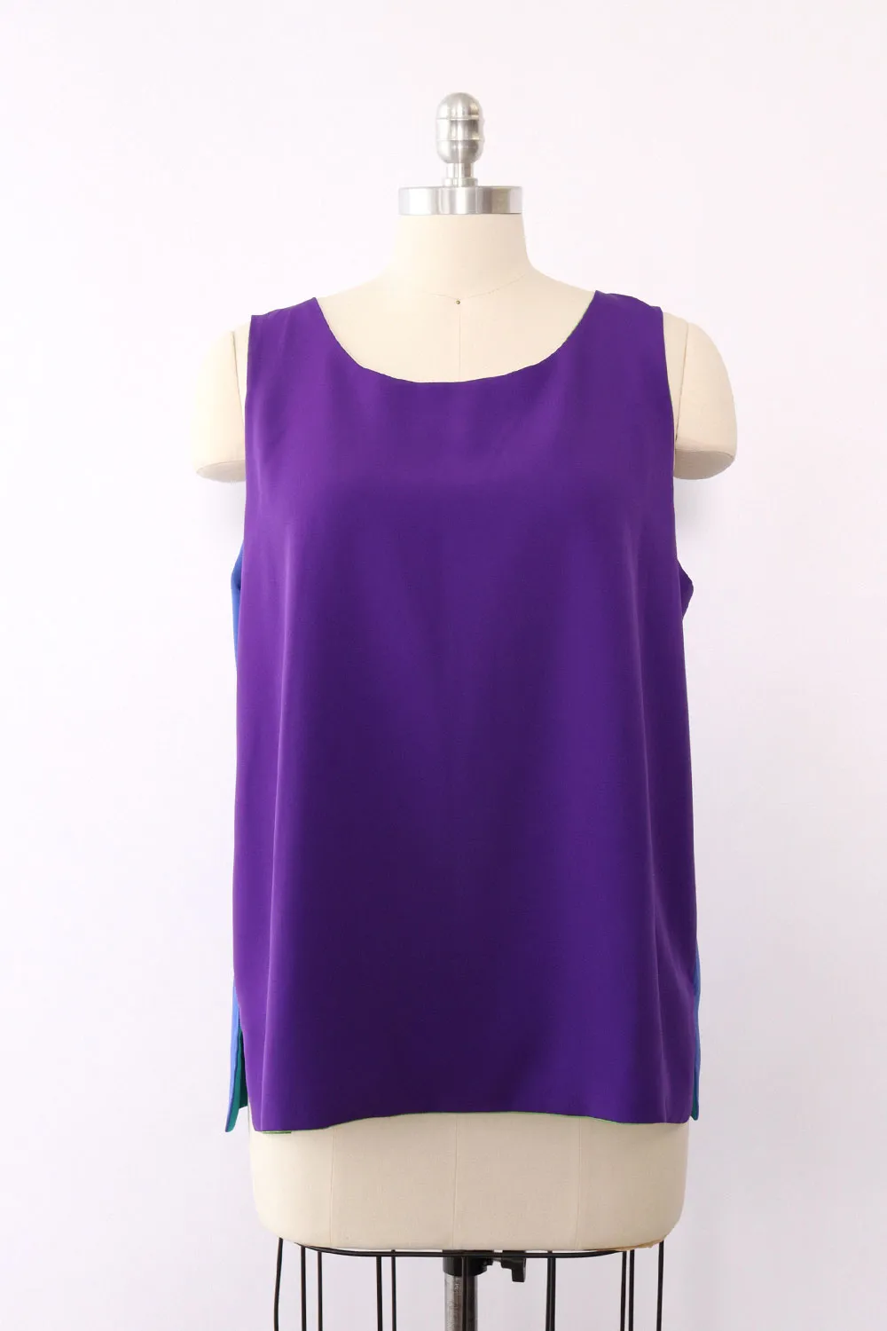 4-Way Reversible Colorblock Tank L