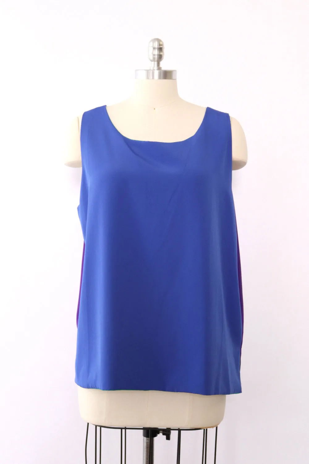 4-Way Reversible Colorblock Tank L