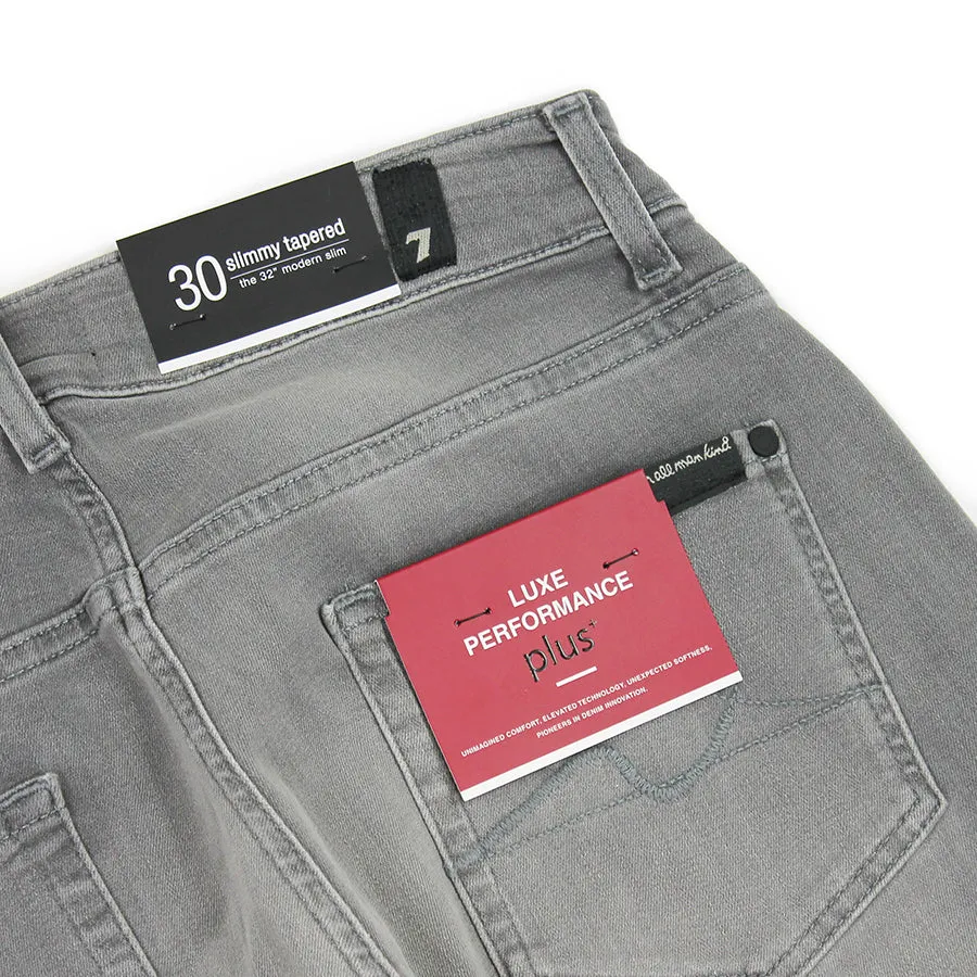 7 For All Mankind - Slimmy Tapered Luxe Jeans in Grey