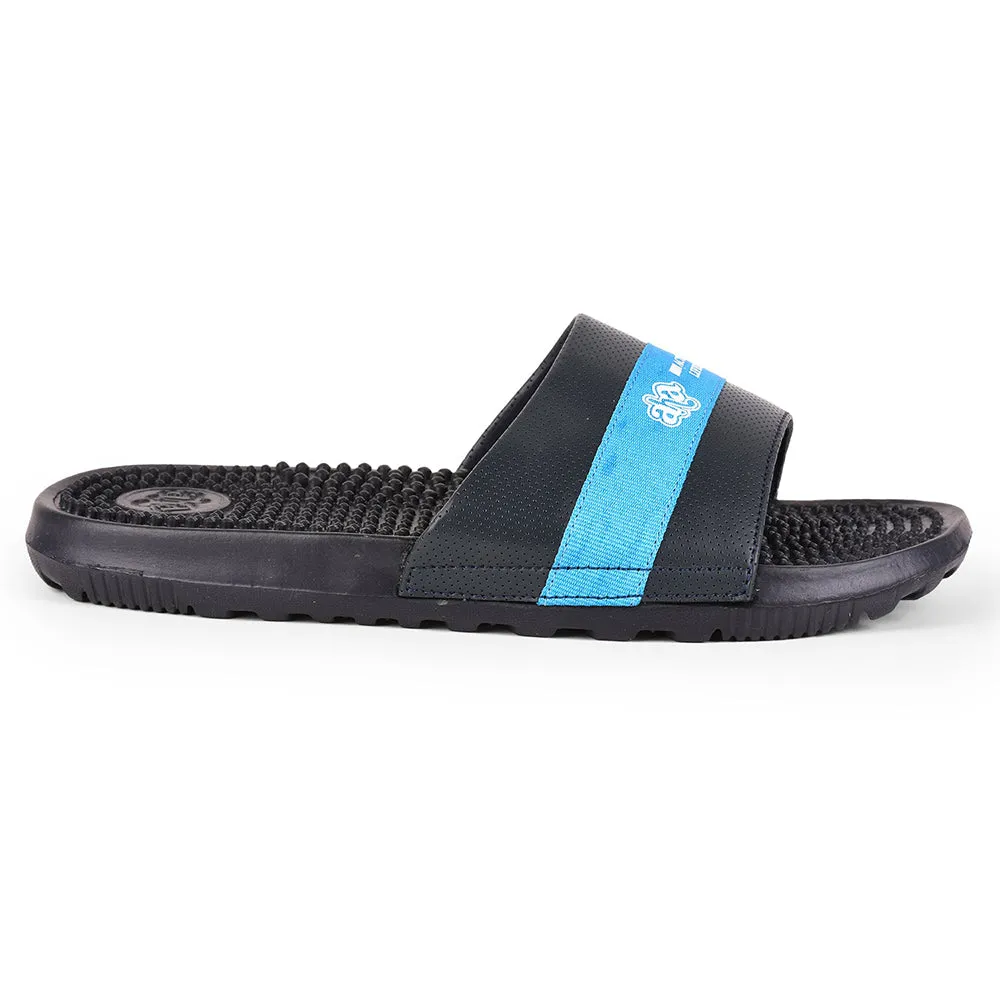 A-HA By Liberty ADAM-7 Navy Blue Slides For Men