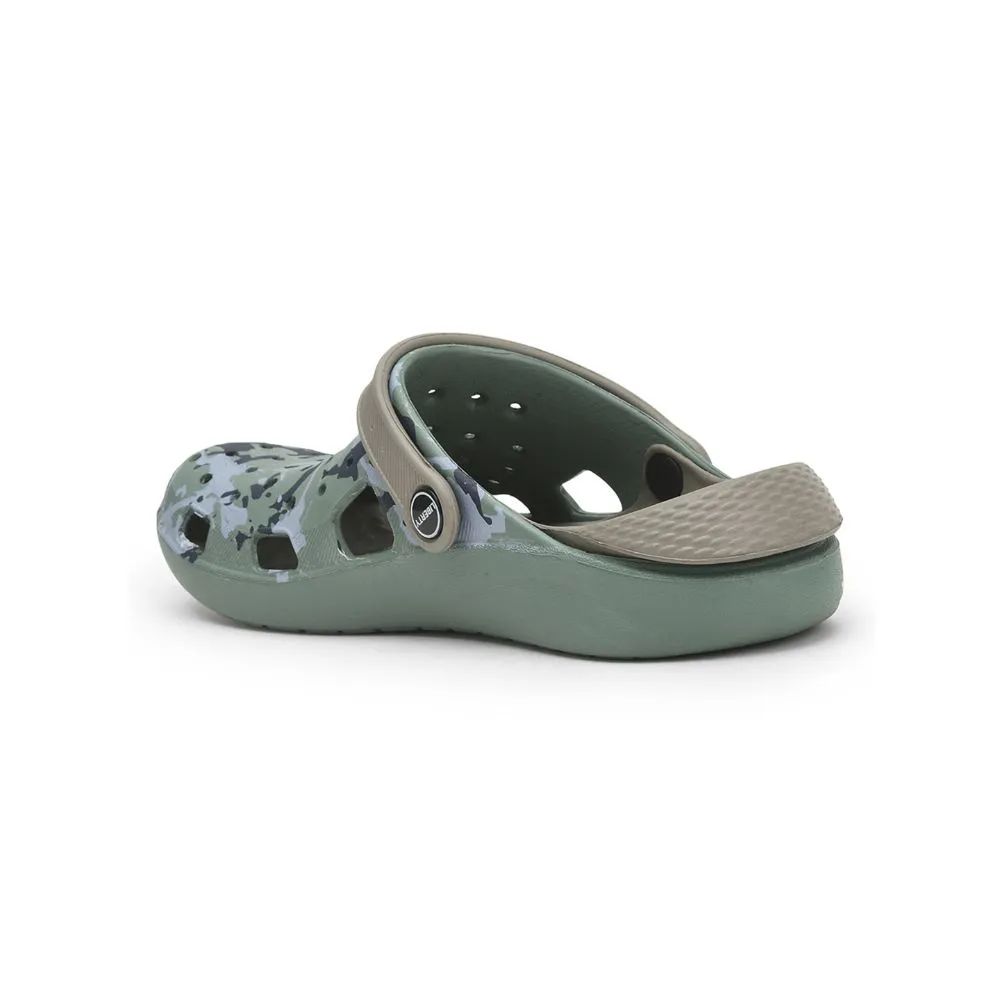 A-HA By Liberty LPMXT-811 Men Green Clogs