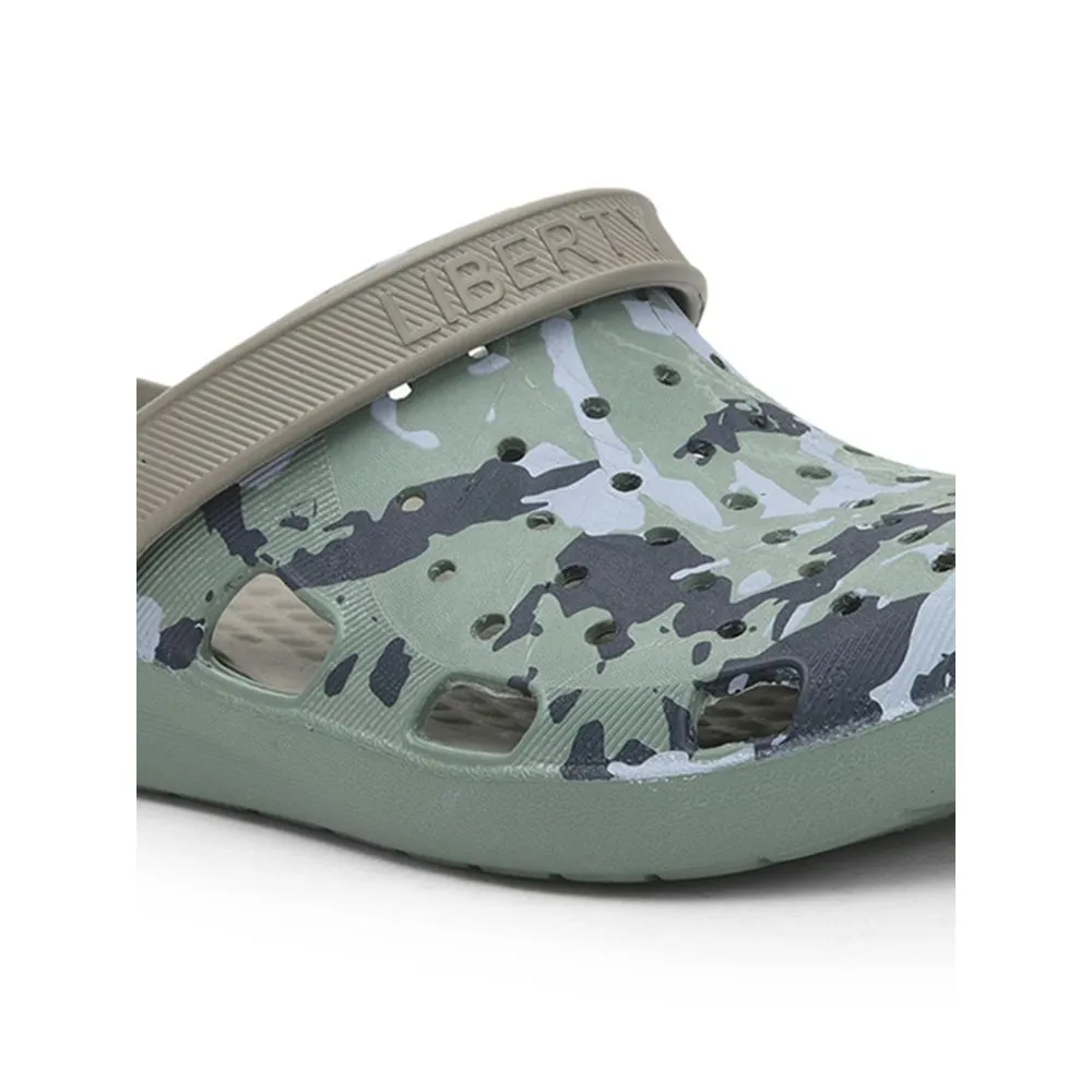 A-HA By Liberty LPMXT-811 Men Green Clogs