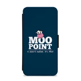 A Moo Point - Joey Tribbiani Flip / Wallet Phone Case