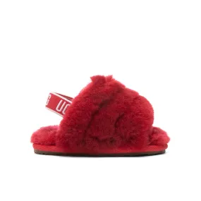 Baby Fluff Yeah Slide - Ribbon Red