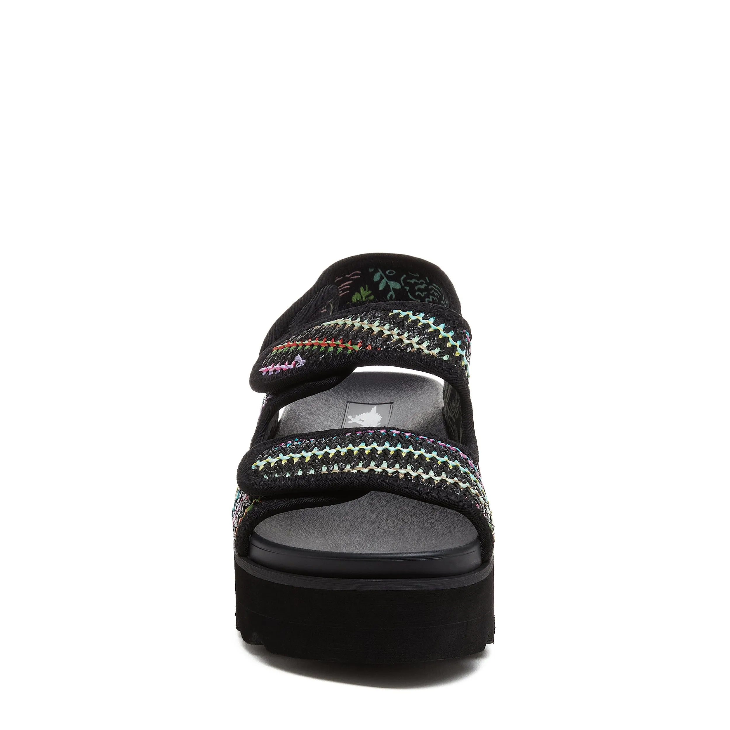 Balmy Black Multi Sandal