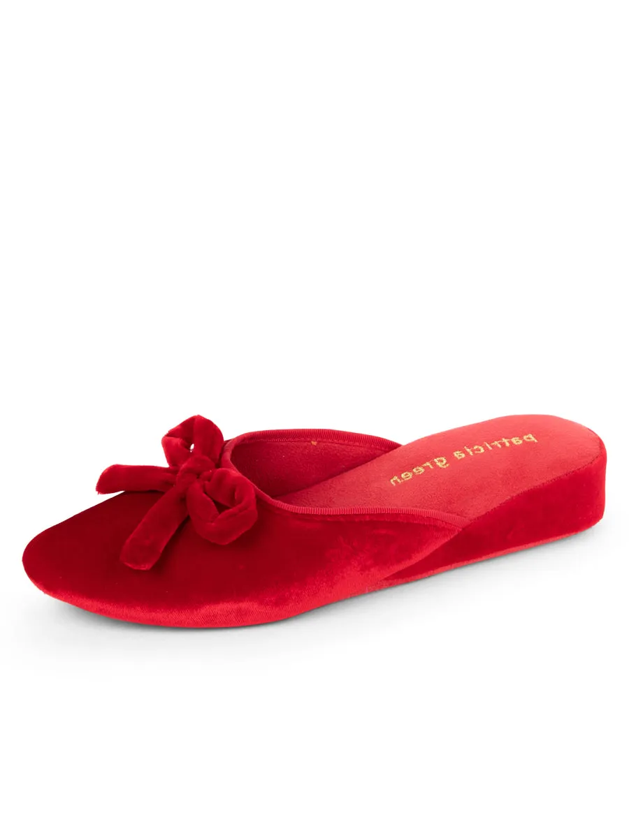 Bardot Velvet Slip-On Slipper