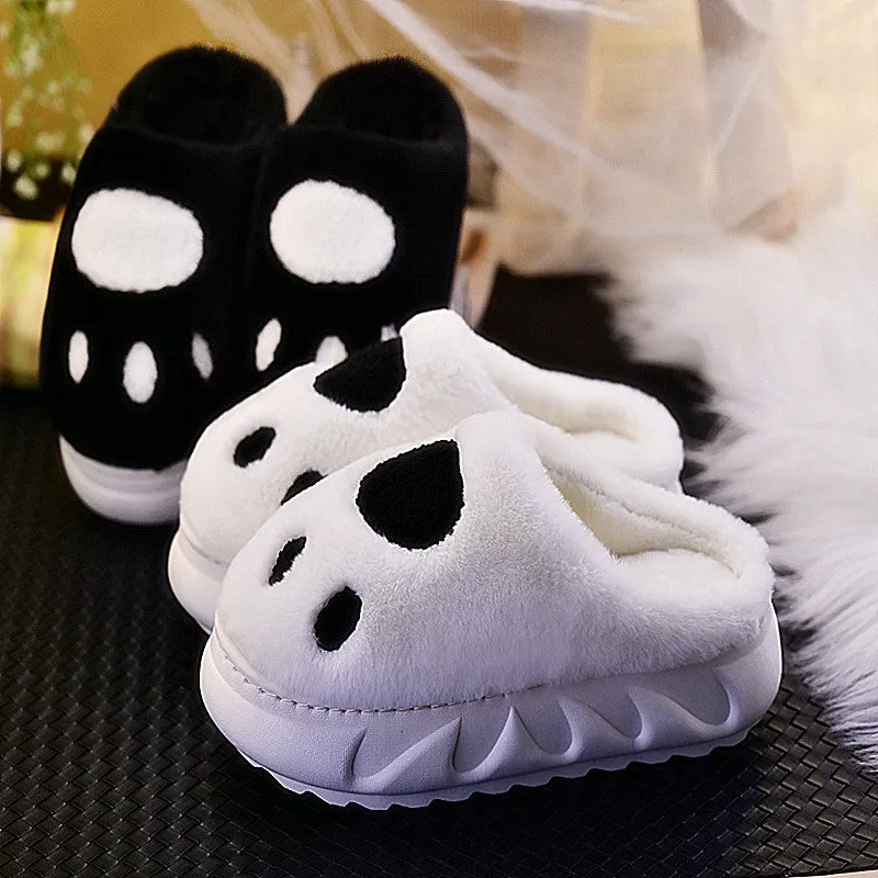 Bear's paw hairy slippers   KF82544