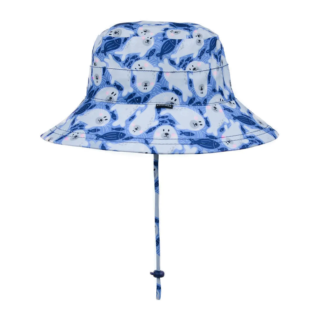 Bedhead Kids Beach Bucket Hat UPF50  - Seal