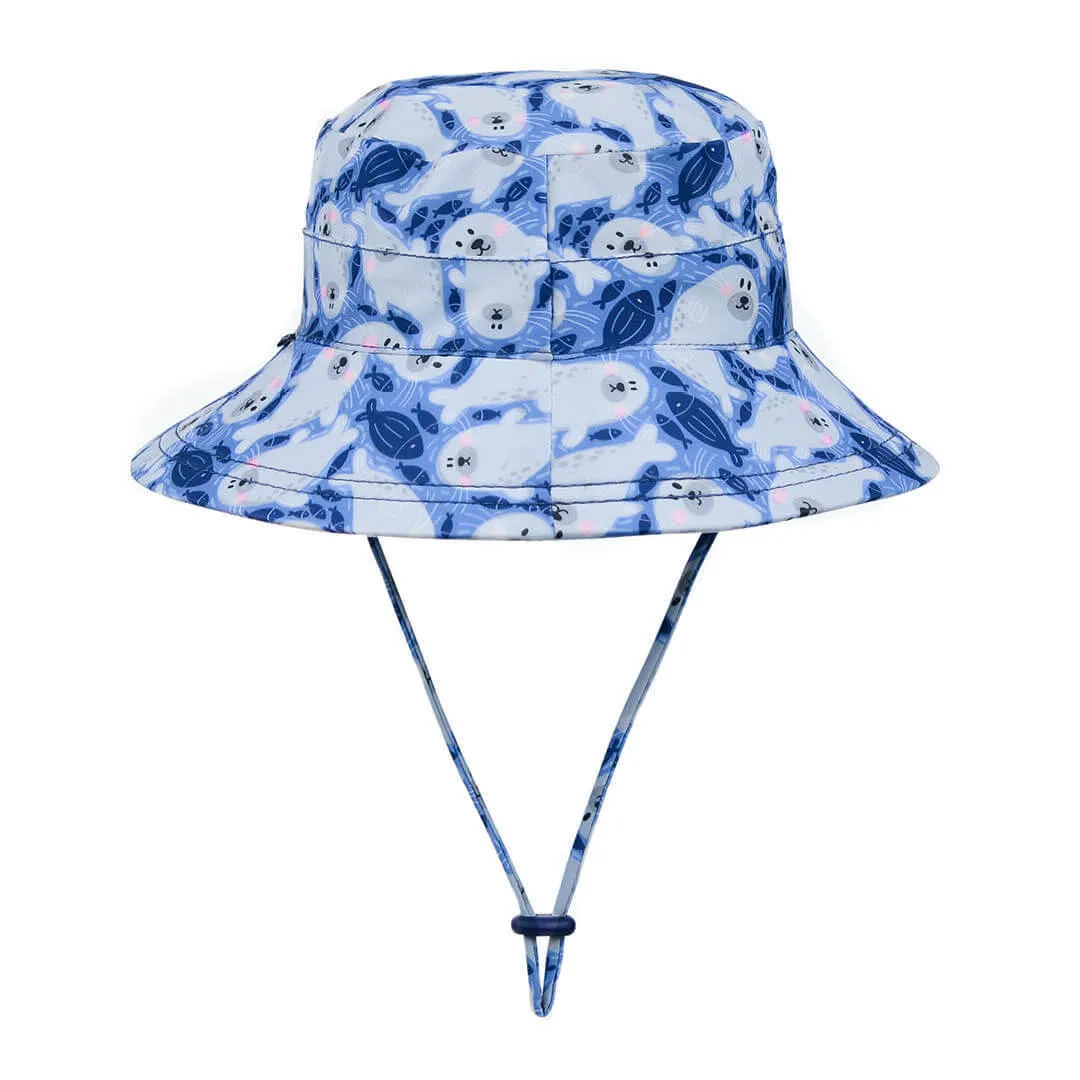 Bedhead Kids Beach Bucket Hat UPF50  - Seal