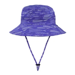 Bedhead Kids Bucket Sun Hat UPF50  - Fish