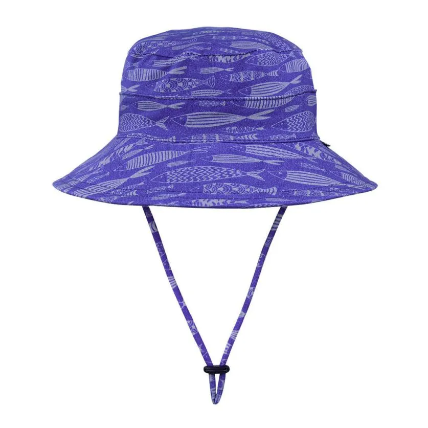 Bedhead Kids Bucket Sun Hat UPF50  - Fish