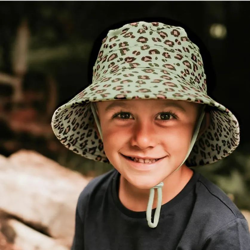 Bedhead Kids Bucket Sun Hat UPF50  - Leopard