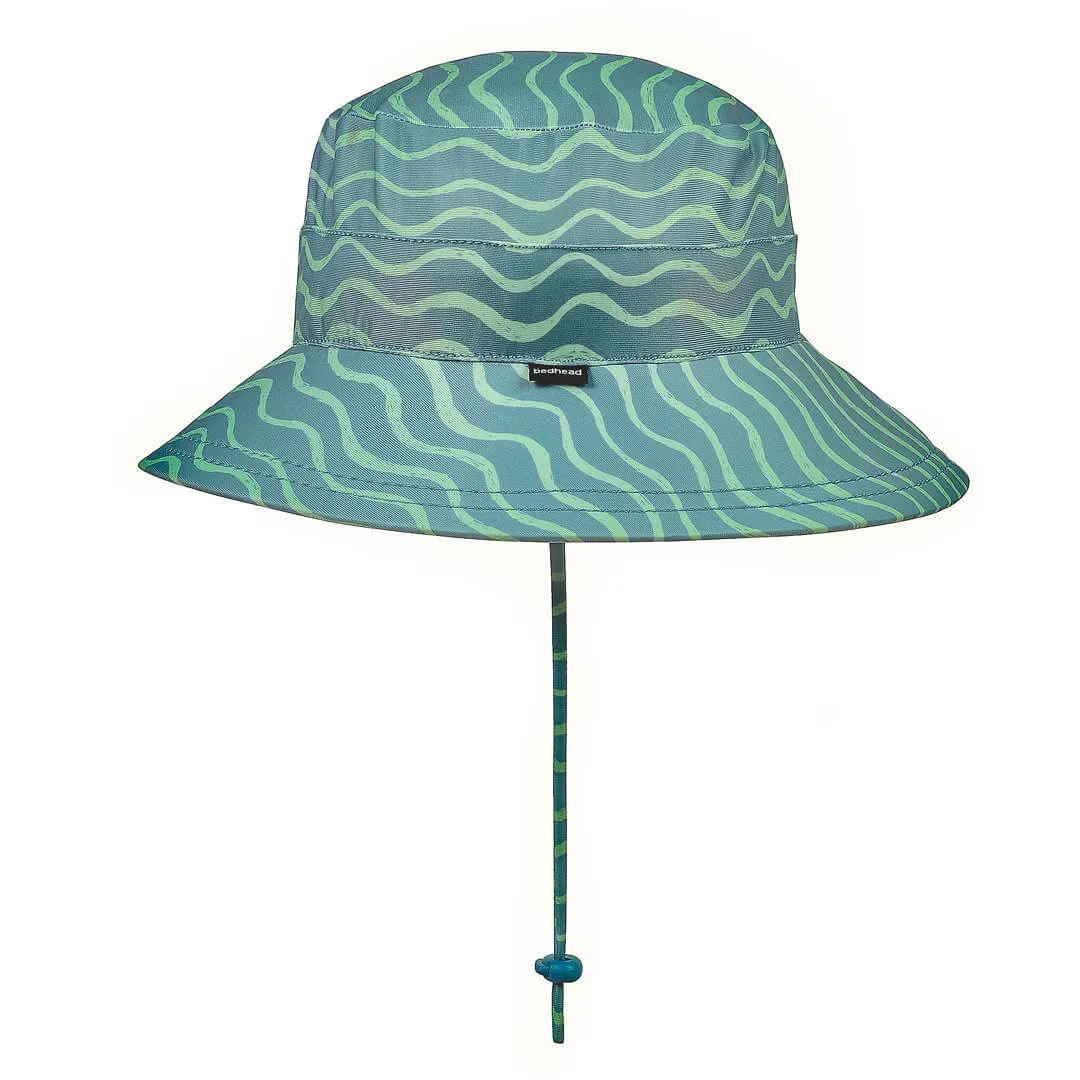 Bedhead Kids Classic Swim Bucket Hat UPF50  - Waves