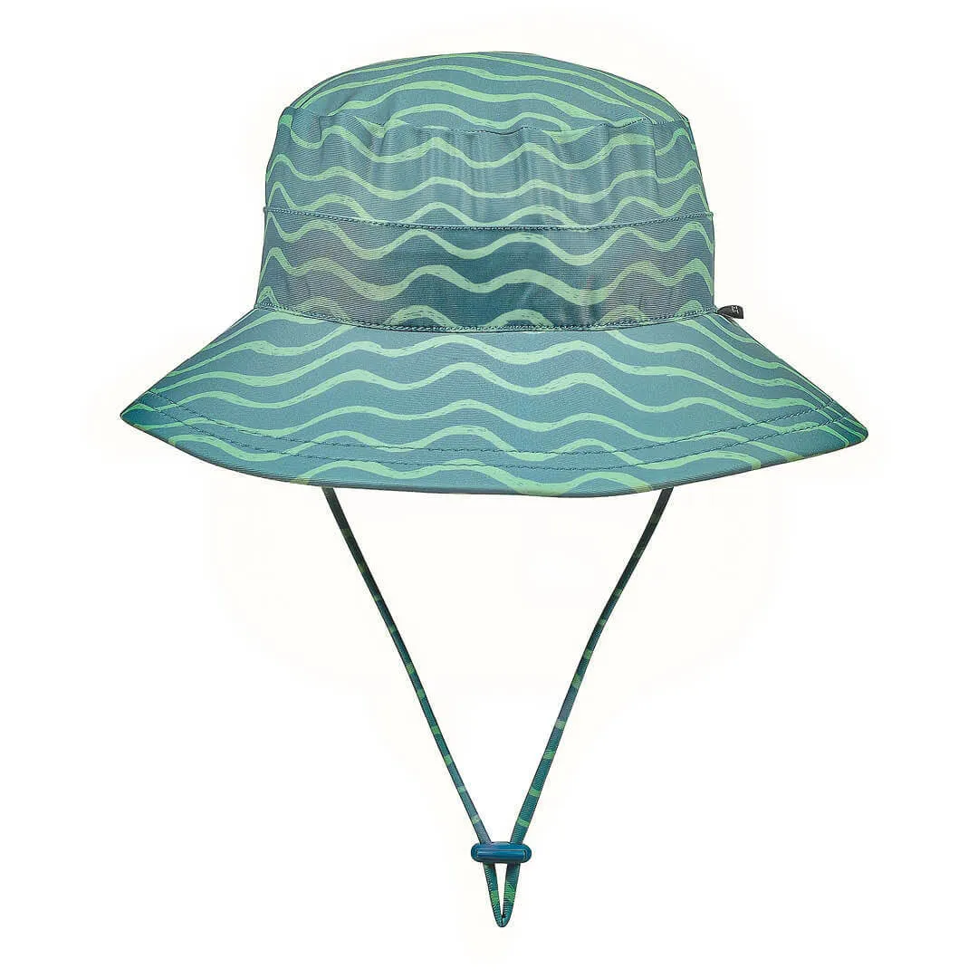 Bedhead Kids Classic Swim Bucket Hat UPF50  - Waves