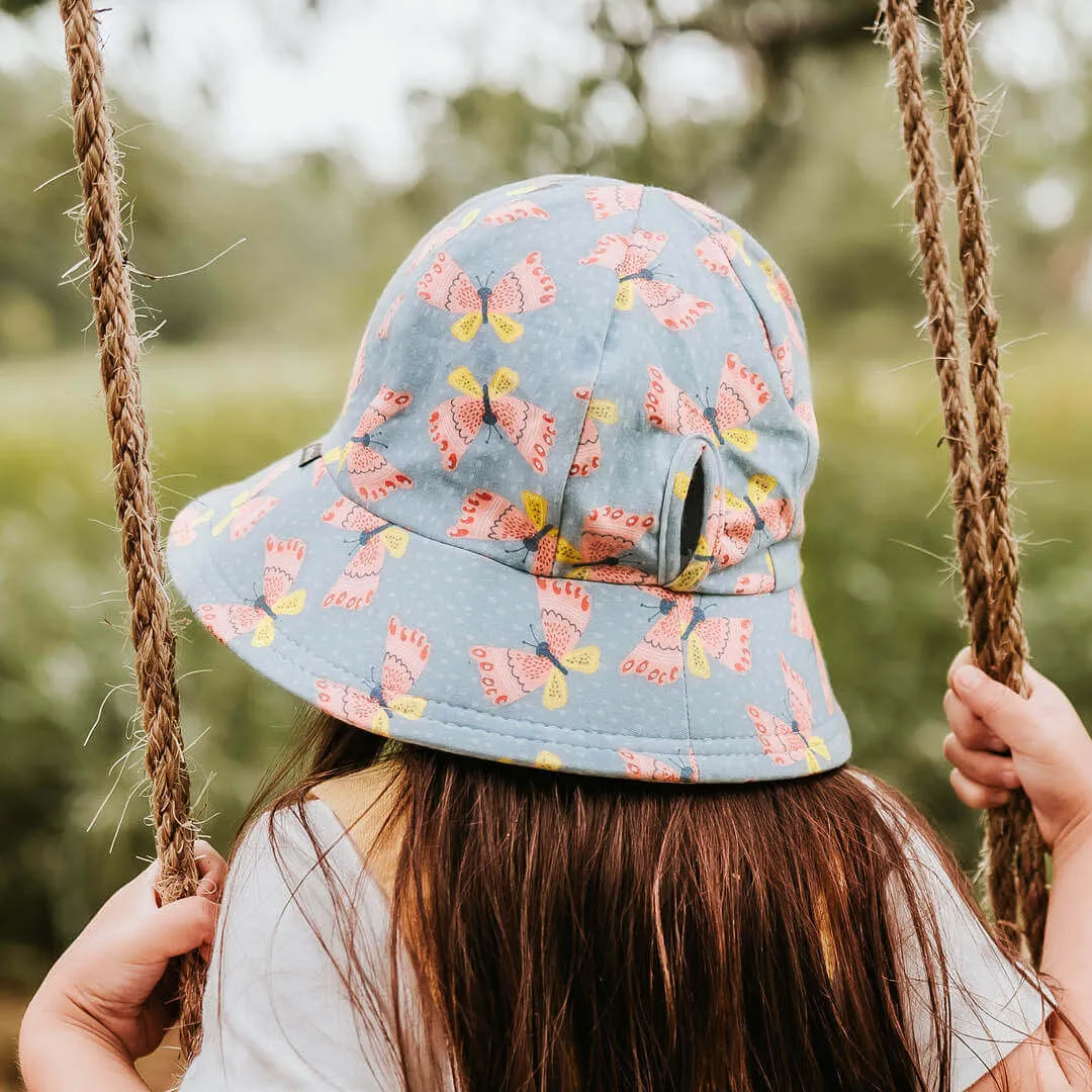 Bedhead Kids Ponytail Bucket Hat UPF50  - Butterfly