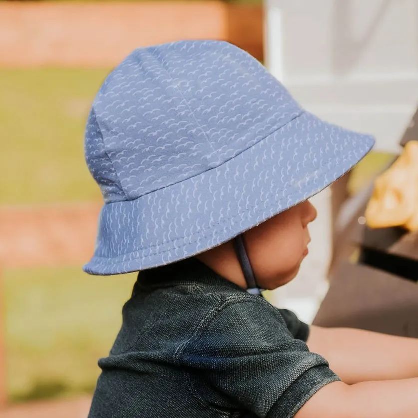 Bedhead Toddler Kids Bucket Hat UPF50  - Seagull