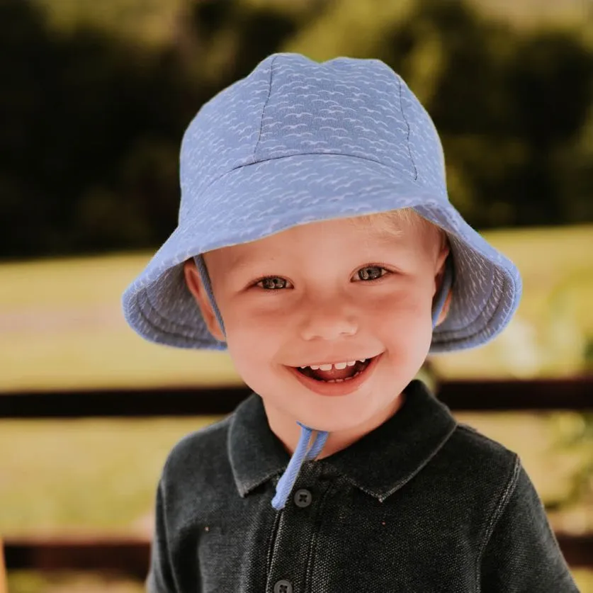 Bedhead Toddler Kids Bucket Hat UPF50  - Seagull