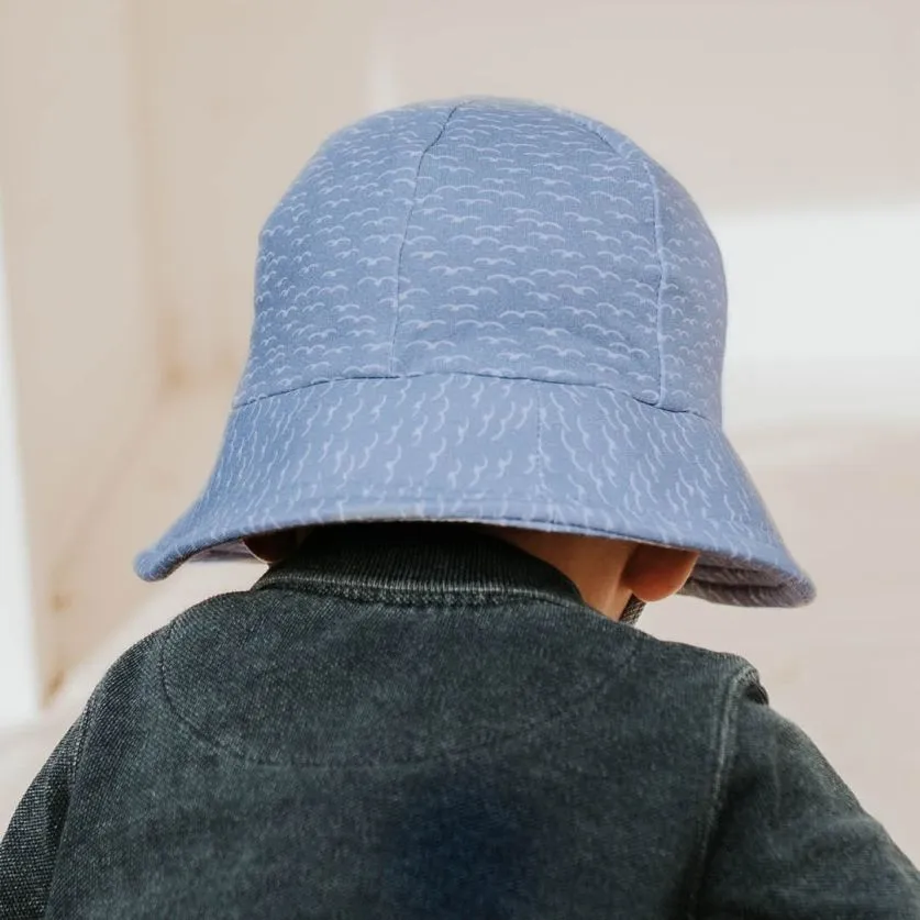 Bedhead Toddler Kids Bucket Hat UPF50  - Seagull