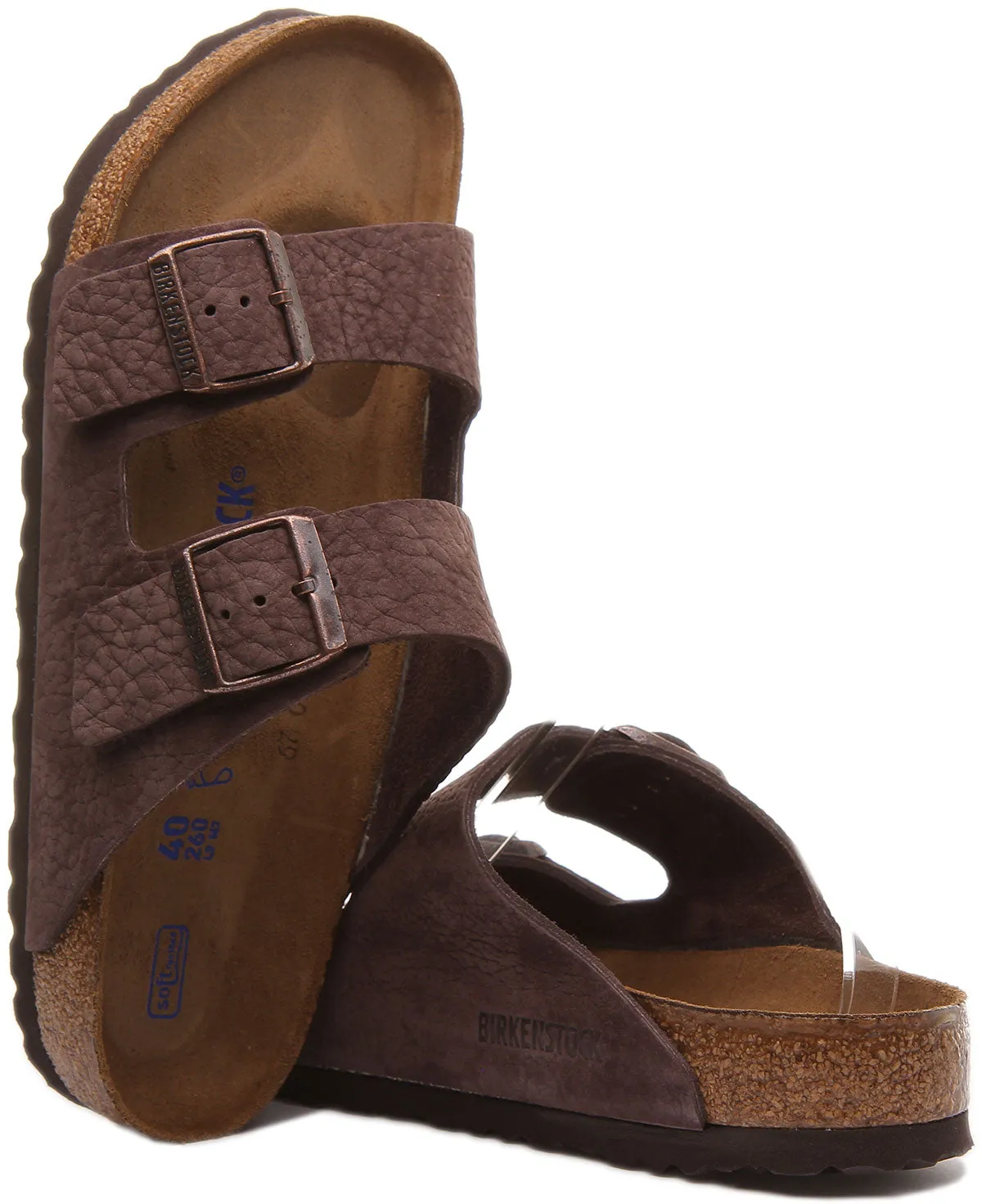 Birkenstock Arizona Bs In Brown For Men | Regular Fit