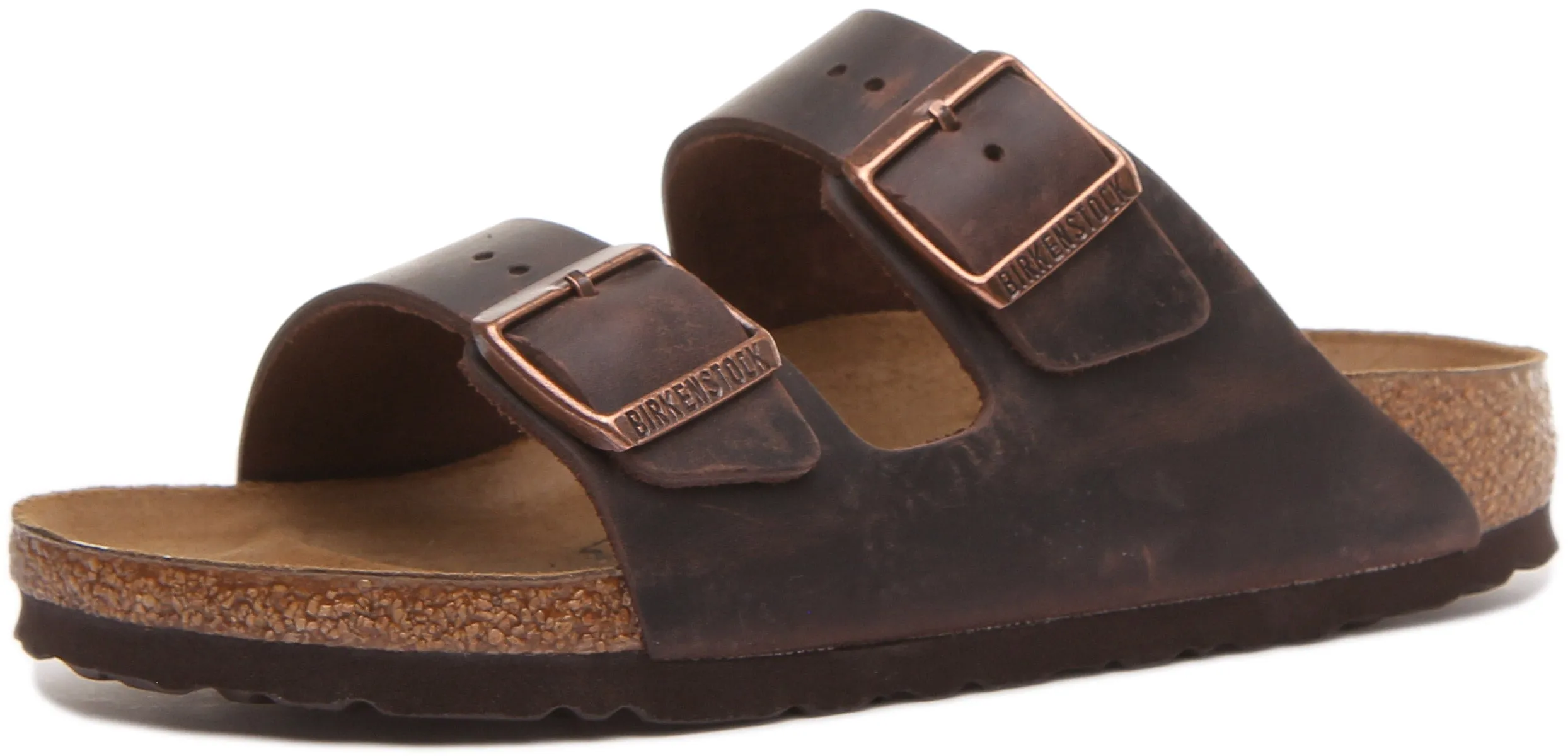 Birkenstock Arizona Bs In Dark Brown | Narrow Fit