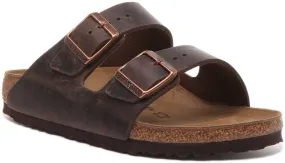 Birkenstock Arizona Bs In Dark Brown | Narrow Fit