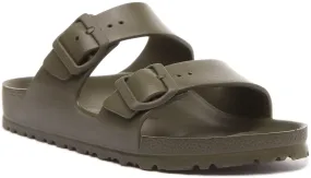 Birkenstock Arizona Eva In Khaki For Women | Narrow Fit