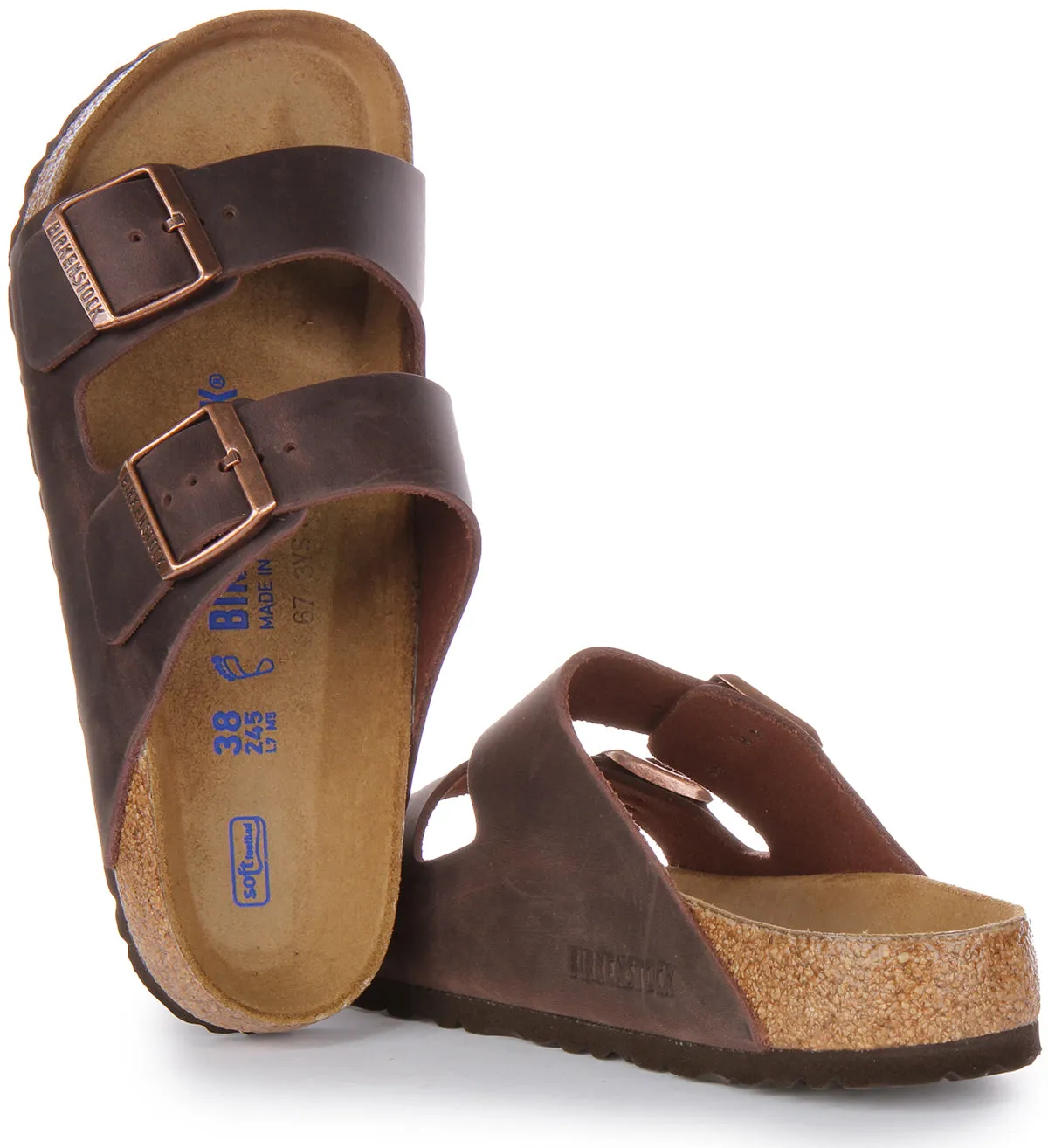 Birkenstock Arizona Sfb In Chocobrown | Regular Fit