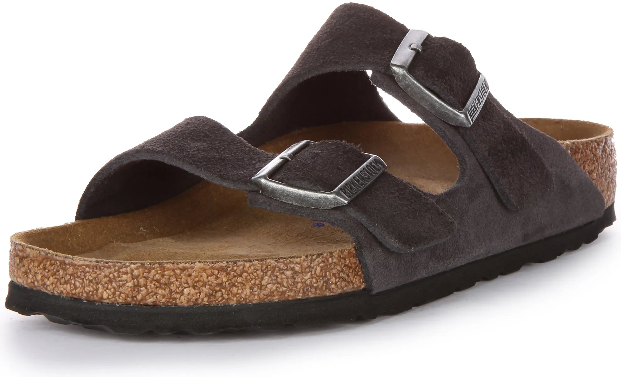 Birkenstock Arizona SFB In Dark Grey | Regular Fit