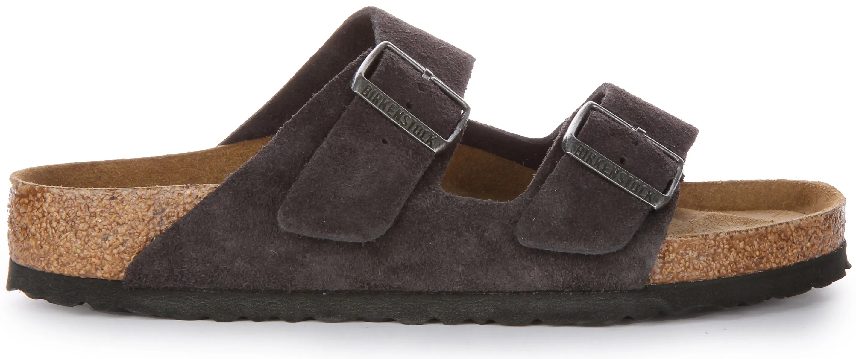 Birkenstock Arizona SFB In Dark Grey | Regular Fit