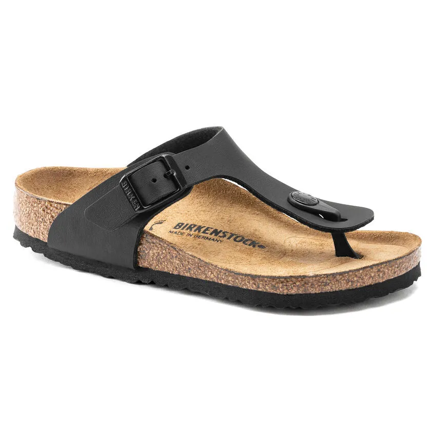 BIRKENSTOCK Kids' Gizeh Birko-Flor (Black)