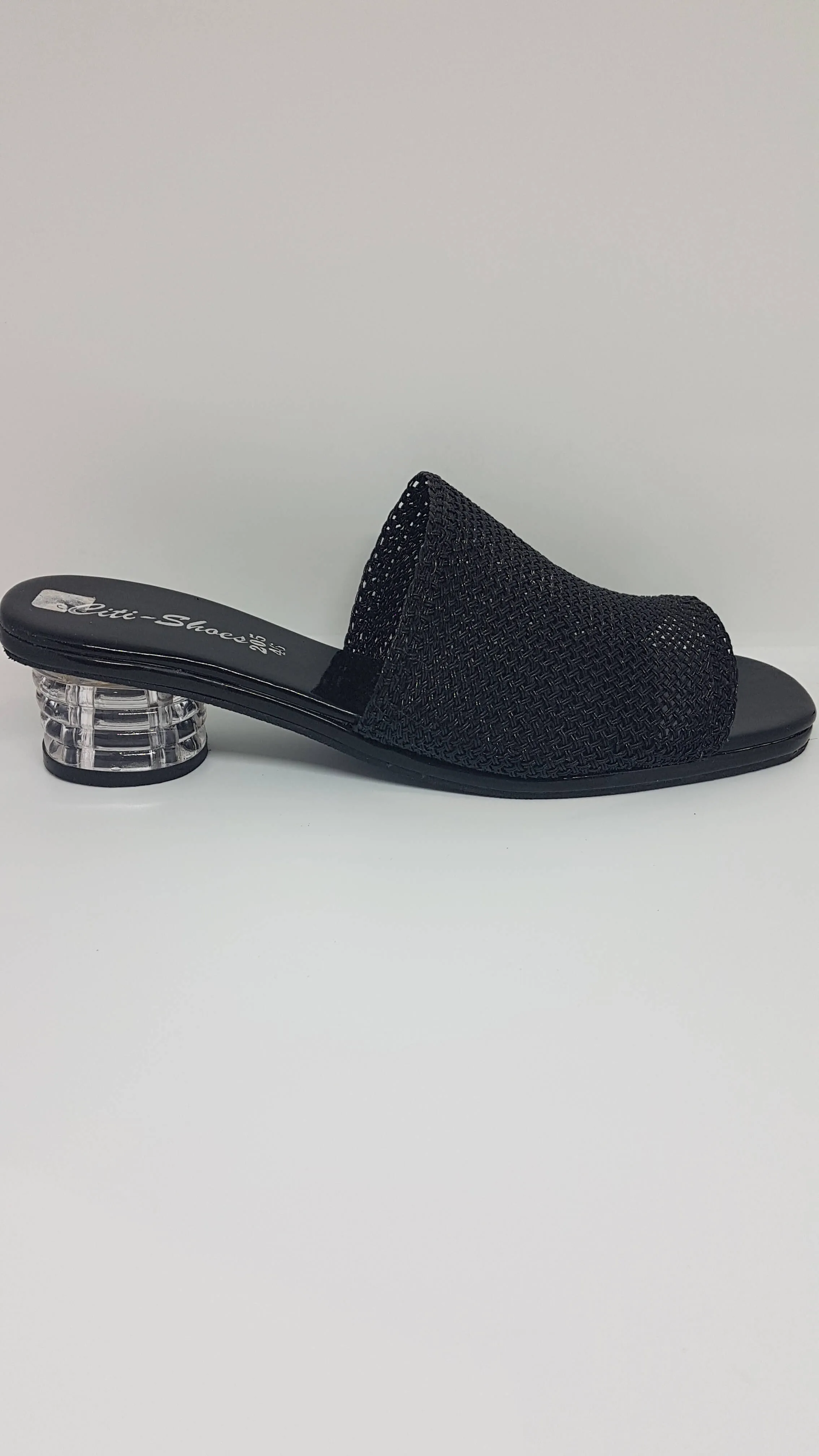 Black Mesh Sandal SK017