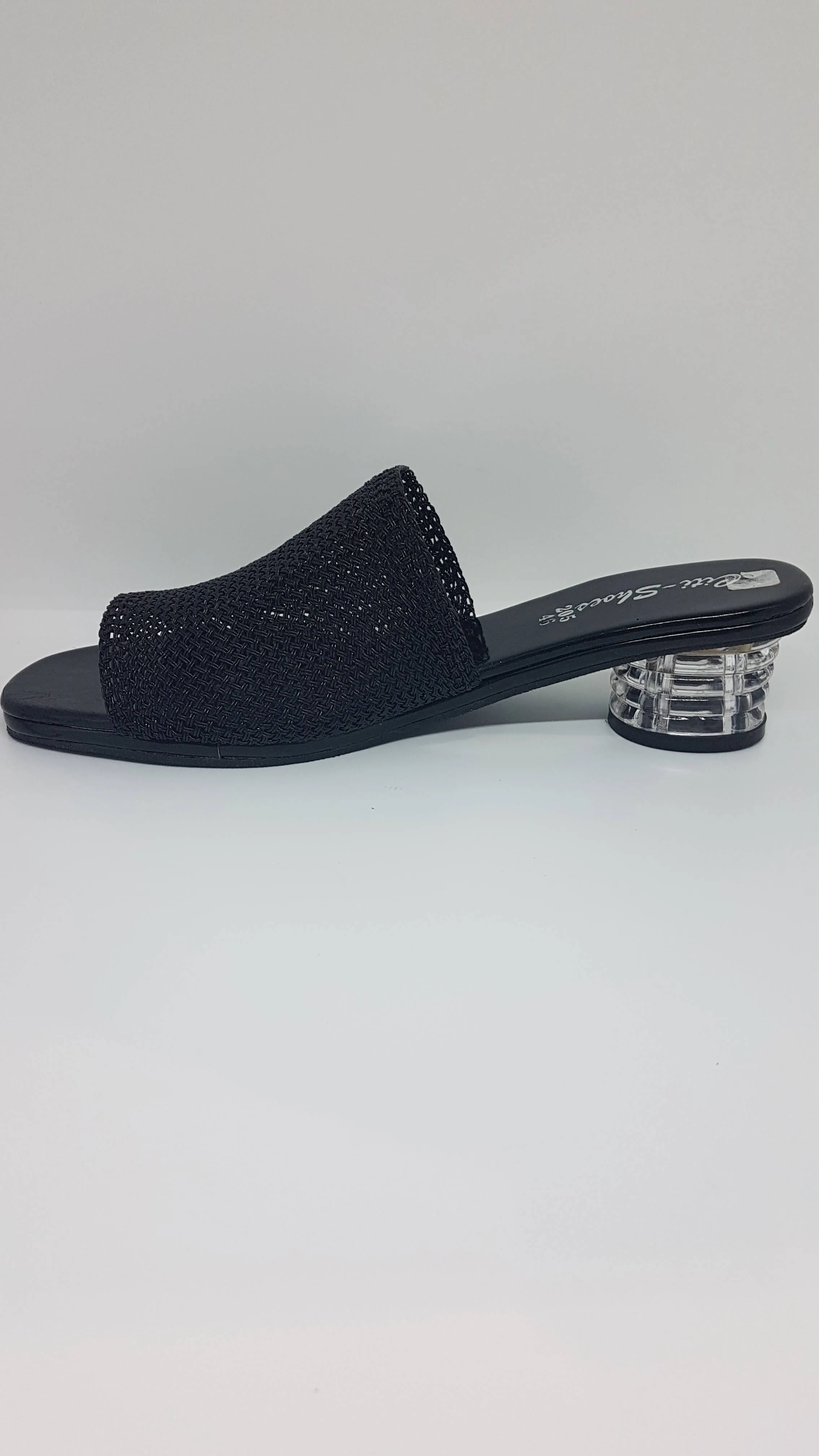 Black Mesh Sandal SK017