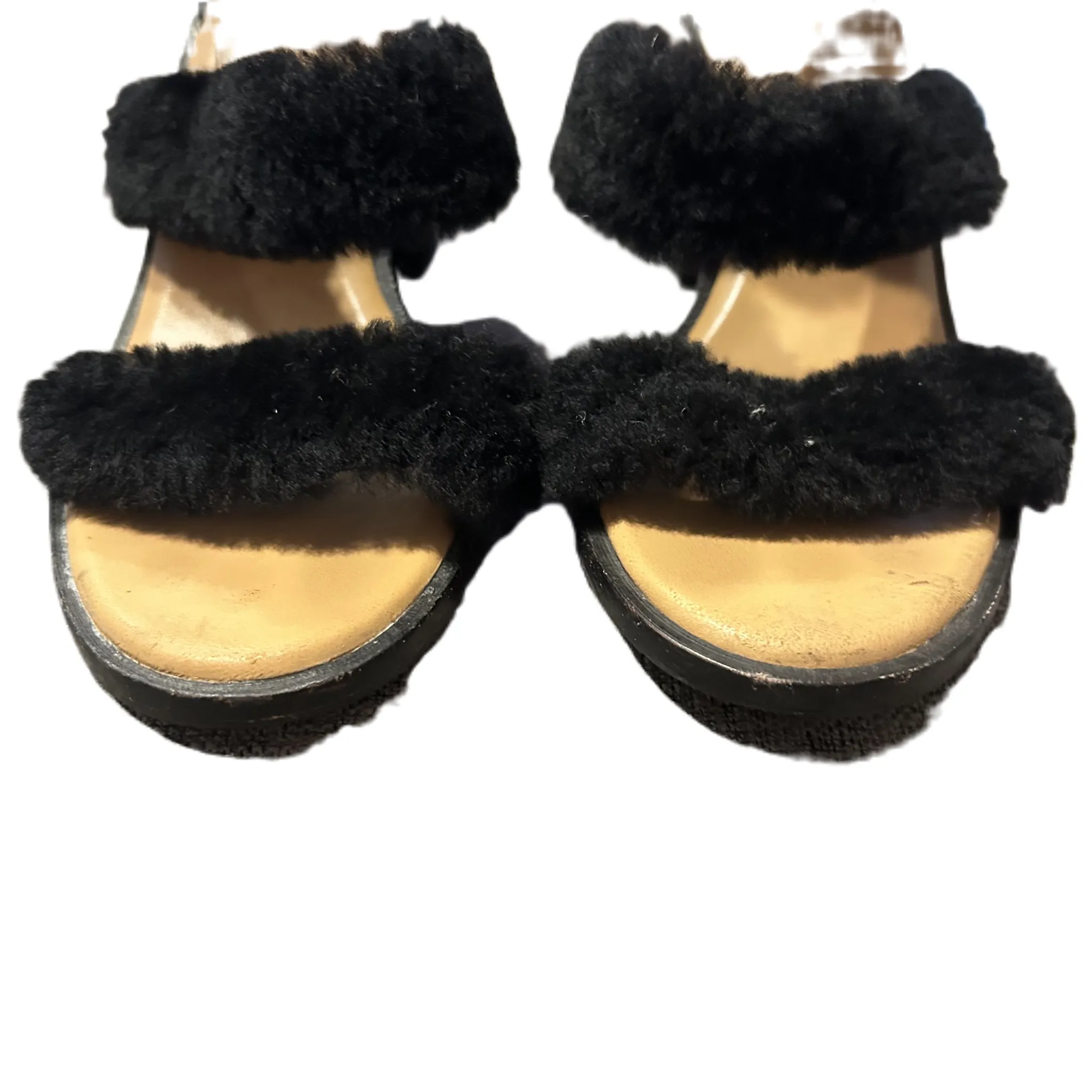 Black Sandals Heels Block By Ugg, Size: 7