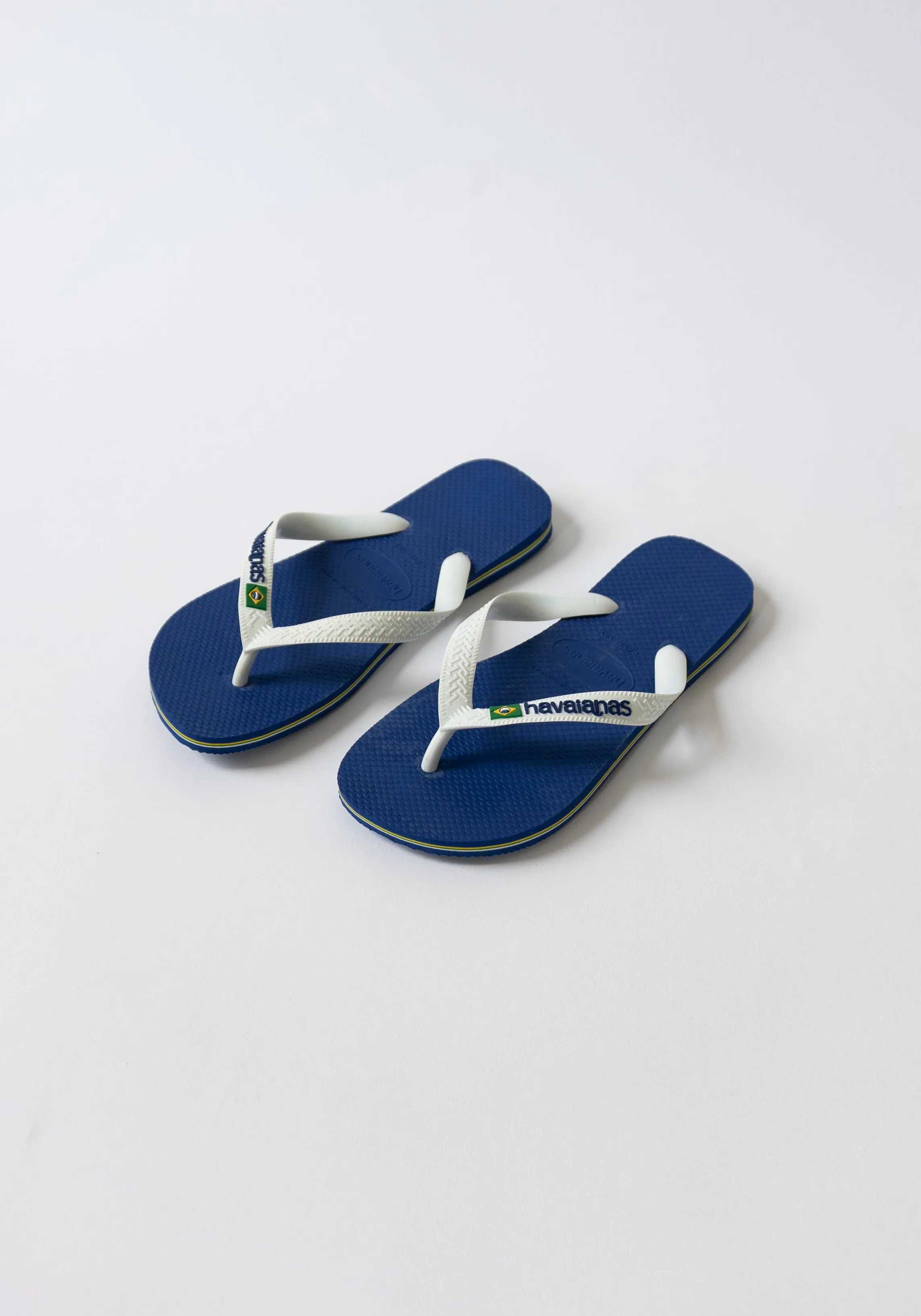 Brazil Flip Flop in Blue White