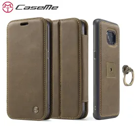 CaseMe For Samsung S7 S7 Edge 2 In 1 Leather Phone Cases Stand