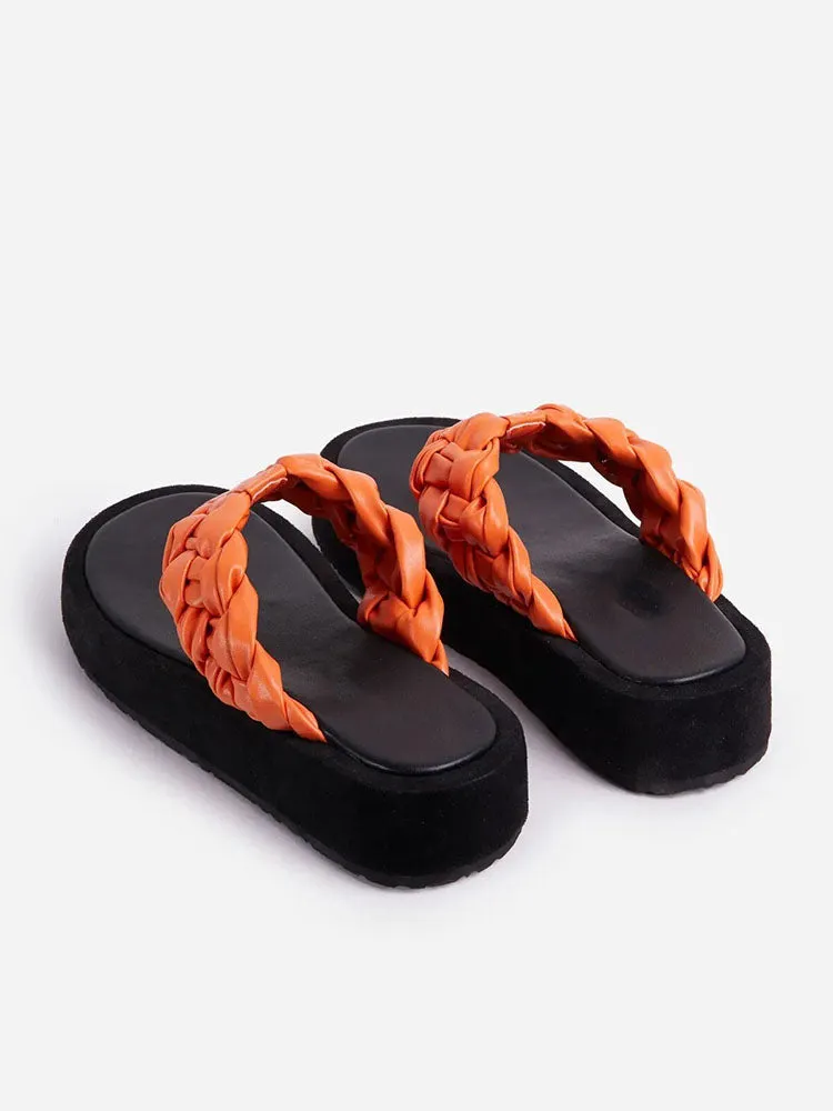 Casual Braided Flip-Flops Sandals