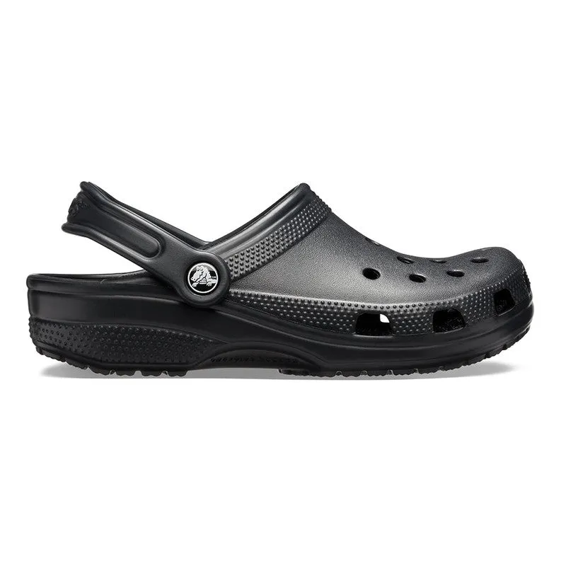 Crocs Classic Clog With Slingback - Black