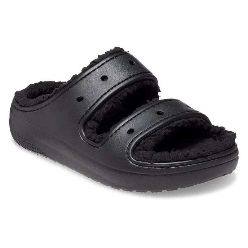 Crocs Classic Cozzzy Sandal - Black