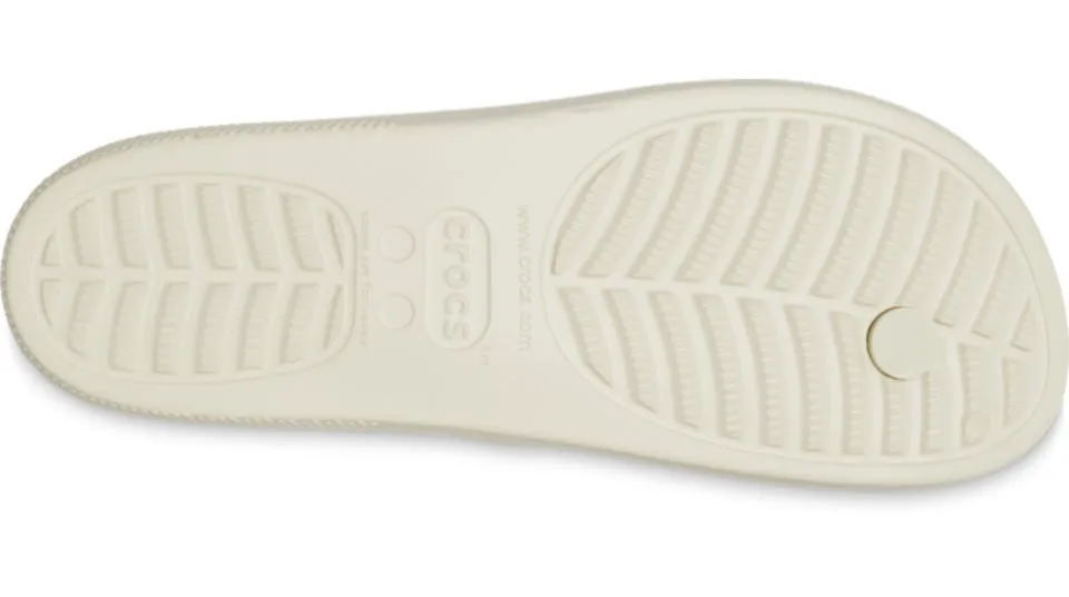 Crocs Classic Platform Flip Bone