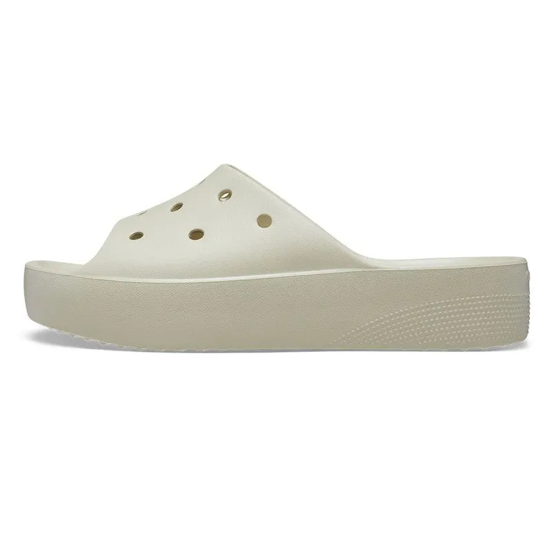 Crocs Classic Platform slide - Bone