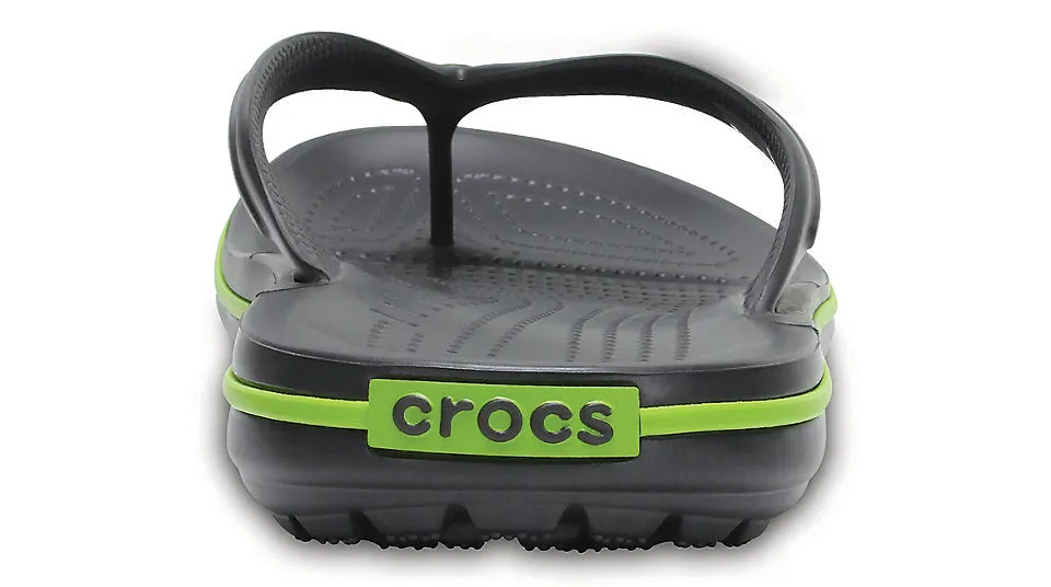 Crocs Crocband Flip Graphite Volt Green