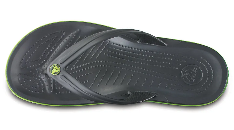 Crocs Crocband Flip Graphite Volt Green