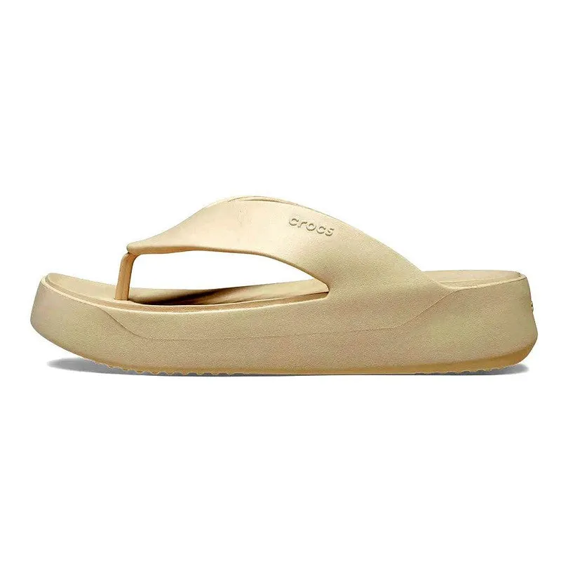 Crocs Getaway Platform Slip on - Stucco