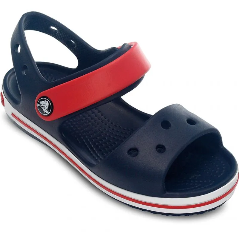 Crocs Kids Crocband Sandal Slippers - Navy Blue