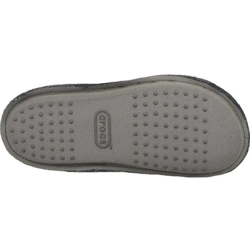 Crocs Mens Classic Slipper - Gray