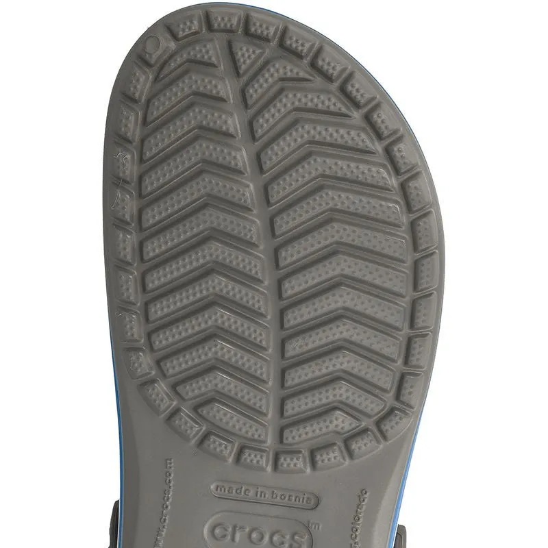 Crocs Mens Crocband Slides - Gray