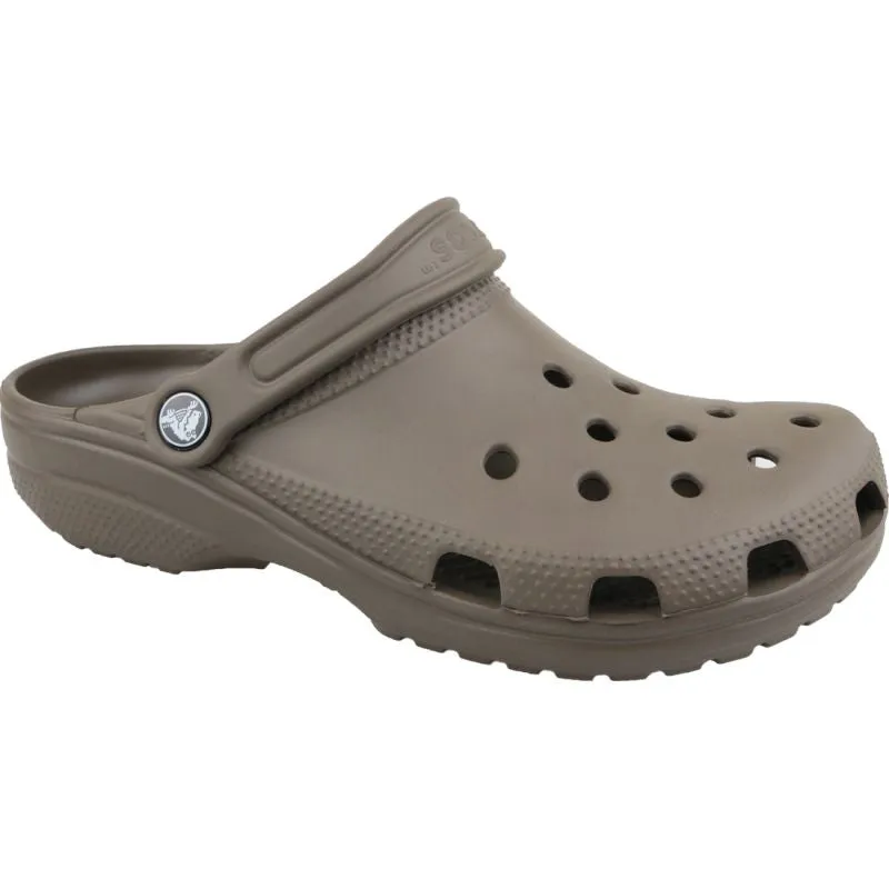 Crocs Unisex Classic Slippers - Dark Gray