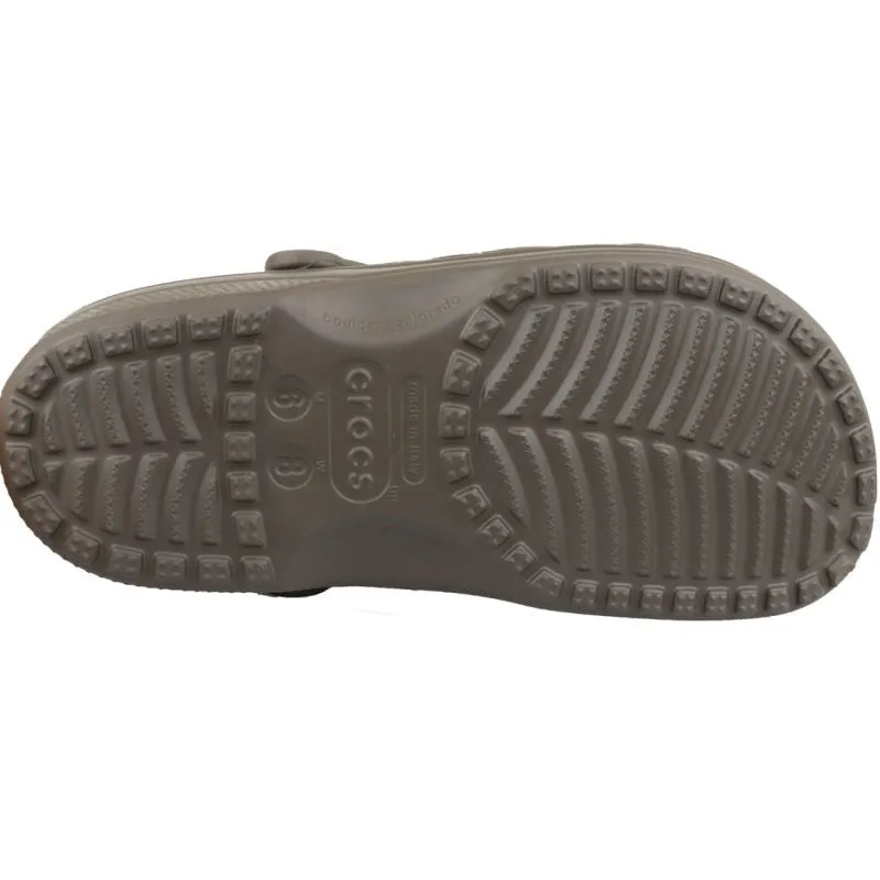 Crocs Unisex Classic Slippers - Dark Gray